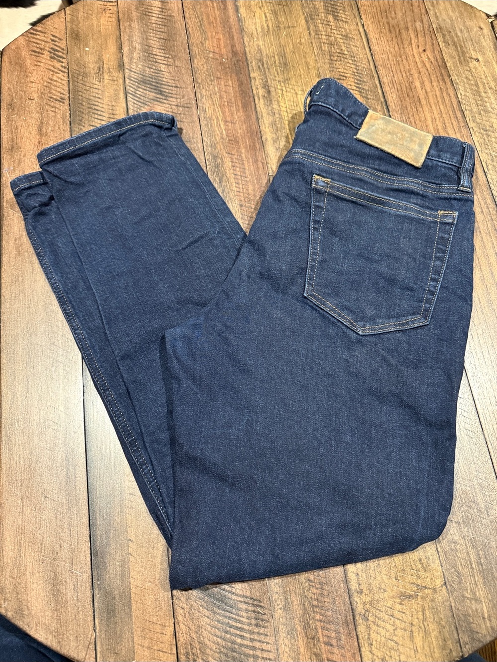 Banana Republic Traveler Blue Slim Jeans Men’s 33x30 Dark Wash Stretch